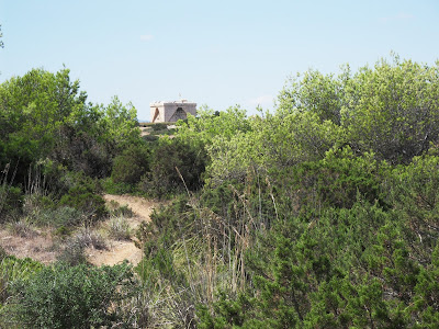 Sighting of the Castell de la Punta de N'Amer Mallorca