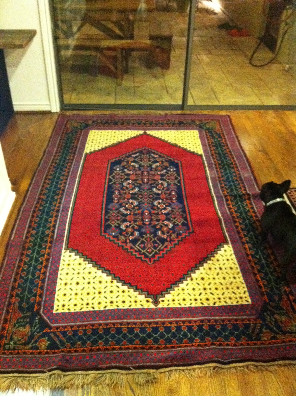 Glorious Gay Days: Georgian Rug