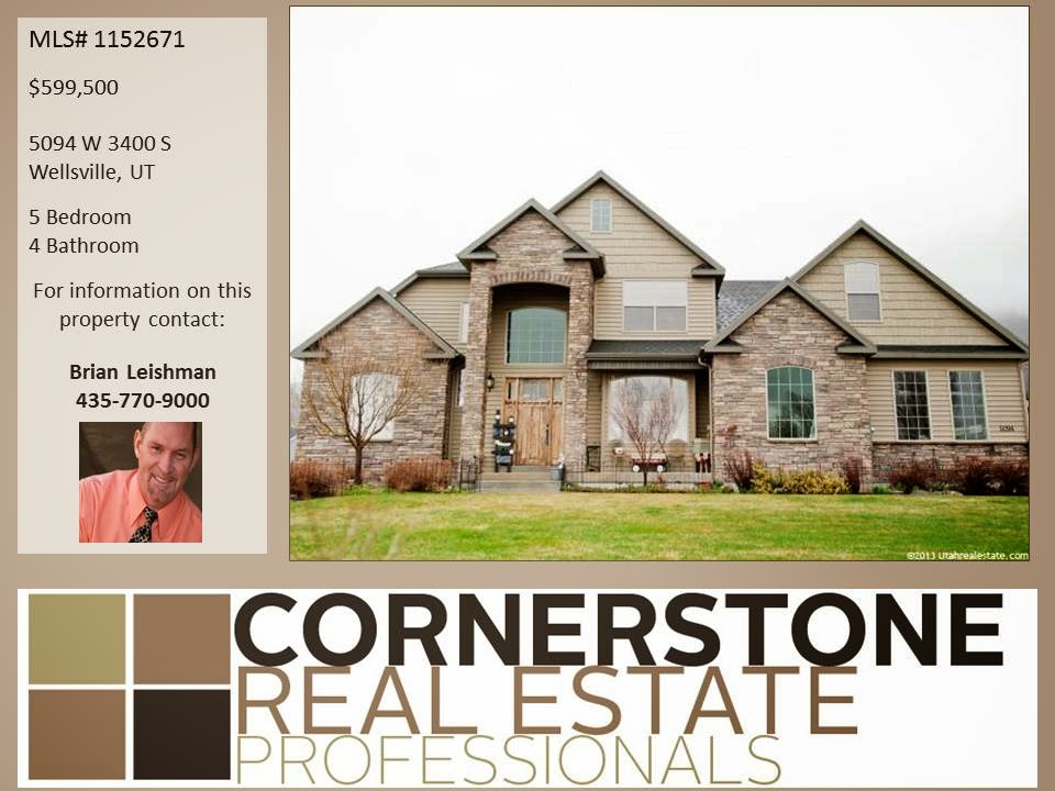 Cornerstone Real Estate Professionals New Listings in Cache Valley