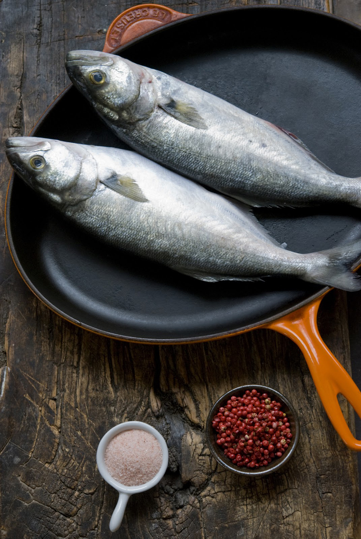 Smoked Bluefish Chowder WILD GREENS & SARDINES