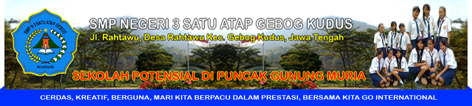 GALLERY FOTO SMP N 3 SATU ATAP GEBOG KUDUS