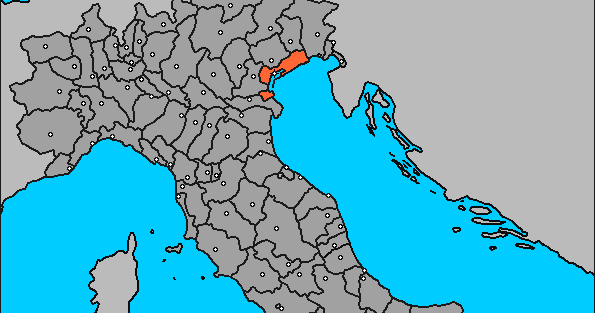 Venecia: Ubicación Venecia-Italia