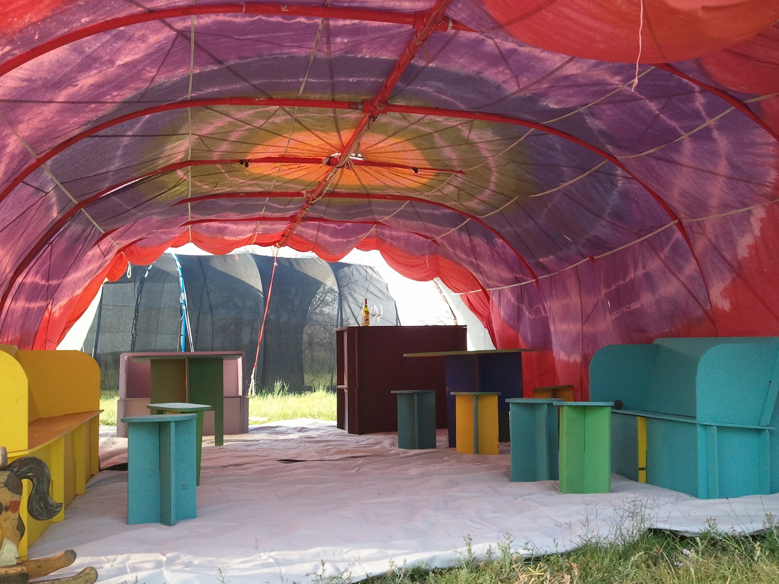 Breathe In Two Three Four Why you need a tie dyed parachute