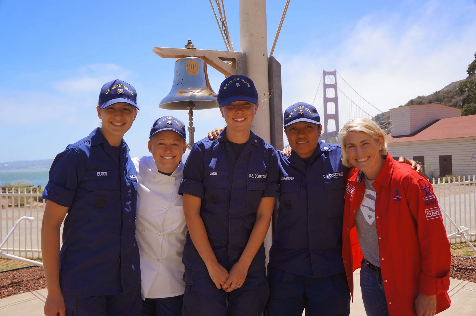 American300 Tours News Service with Honor Tour Visits Coast Guard