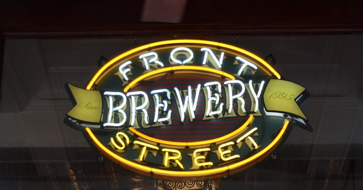 Burgers and Brews Food Reviews Front Street Brewery Wilmington, NC