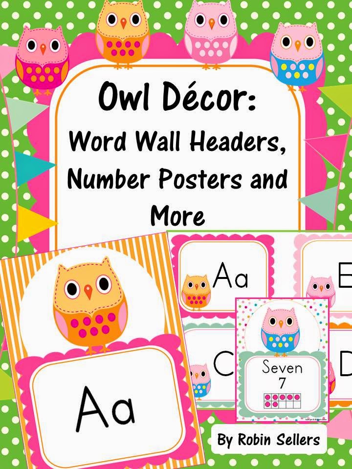owl classroom decor
