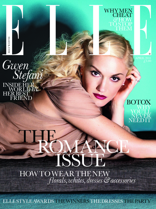 gwen stefani elle. gwen stefani elle july 2009.