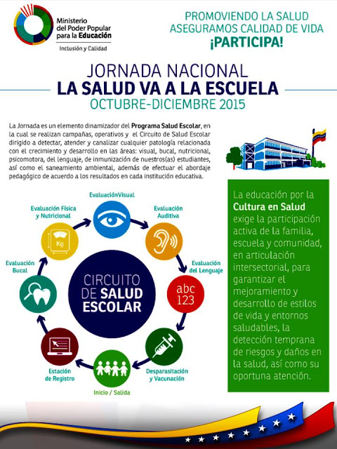 LA SALUD VA A LA ESCUELA