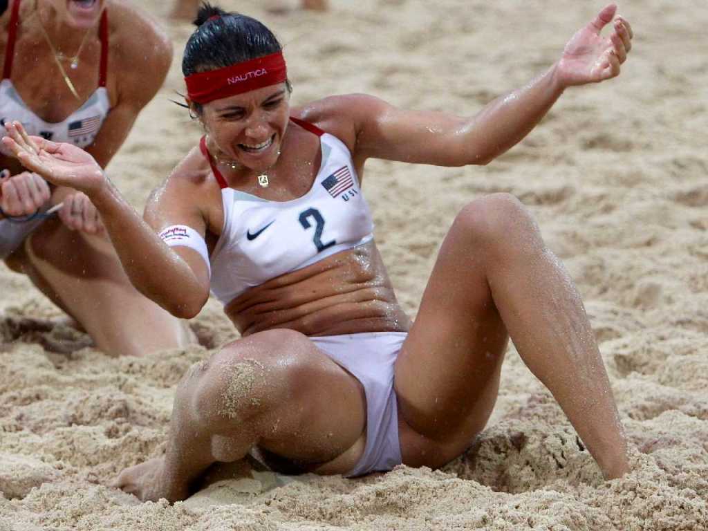 100+ Misty May-Treanor � s Bikini, Butt and Ass on Beach Volleyball.