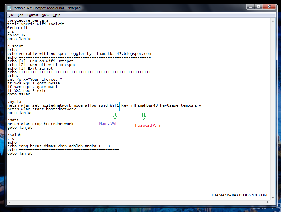 Cara Membuat Password Wifi Tanpa Software Applications Cara Membuat Password Wifi Tanpa Software Applications