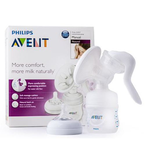 Philips Avent Manual Breast Pump Lightweight Design Hook of the Day