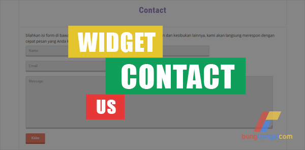 Cara Memasang Contact Us pada Halaman Statis di Blog Cara Memasang Contact Us pada Halaman Statis di Blog