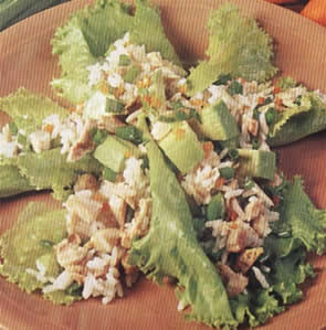 Ensalada de pollo y arroz recetas