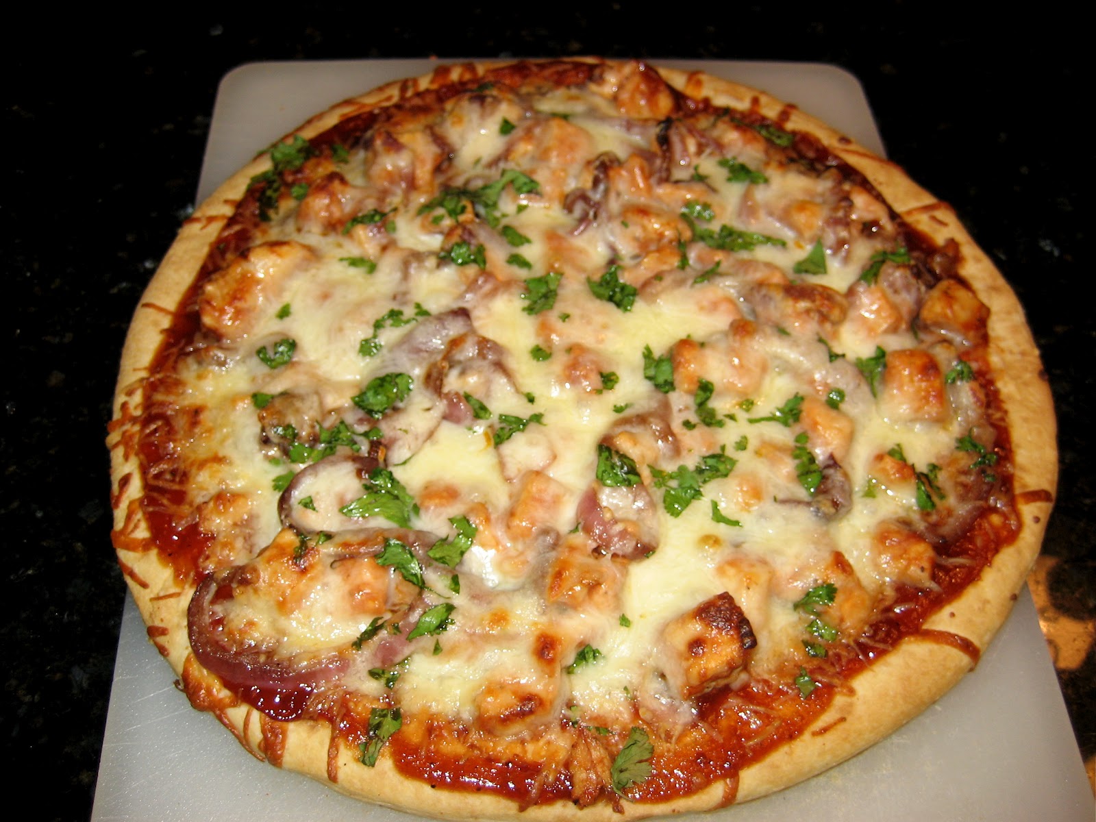 BBQ Chicken Pizza Charisa Darling