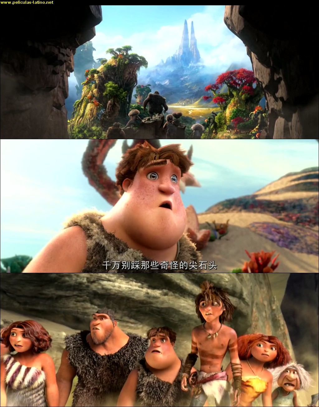 Captura The Croods - Una aventura prehistórica HD 1080p Dual 2013