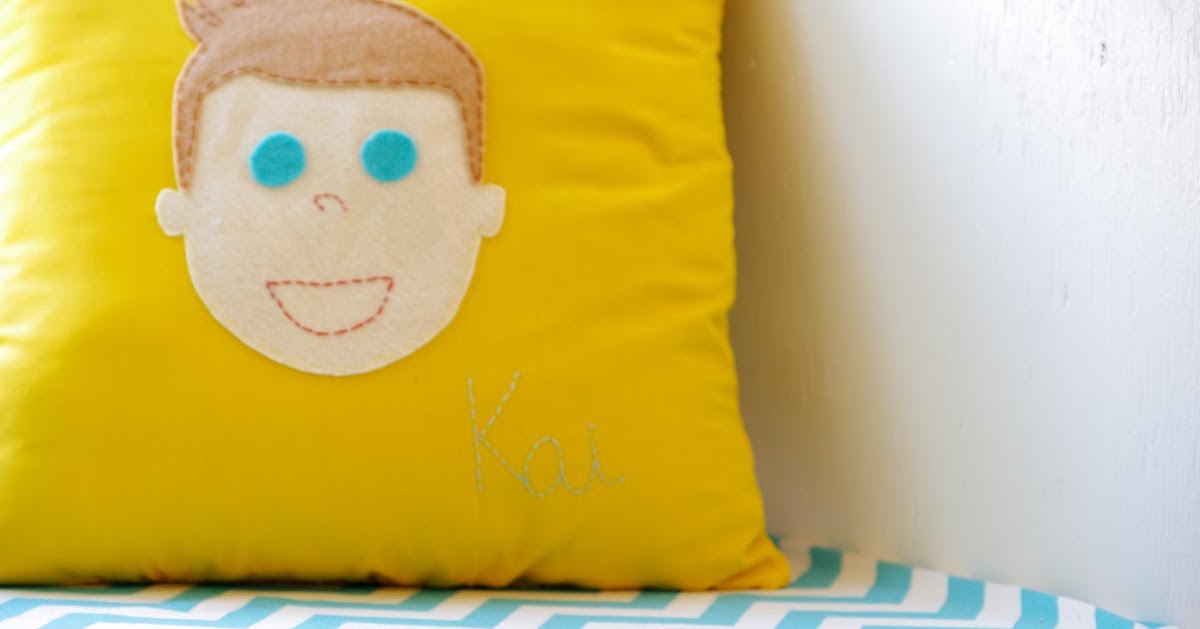 DIY Custom Kid's Pillow Pocket Full of Whimsy