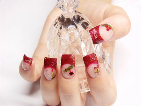 Mermaid nails classic nail Nail Art Christmas 2011: Any Ideas For Sparkling Nail