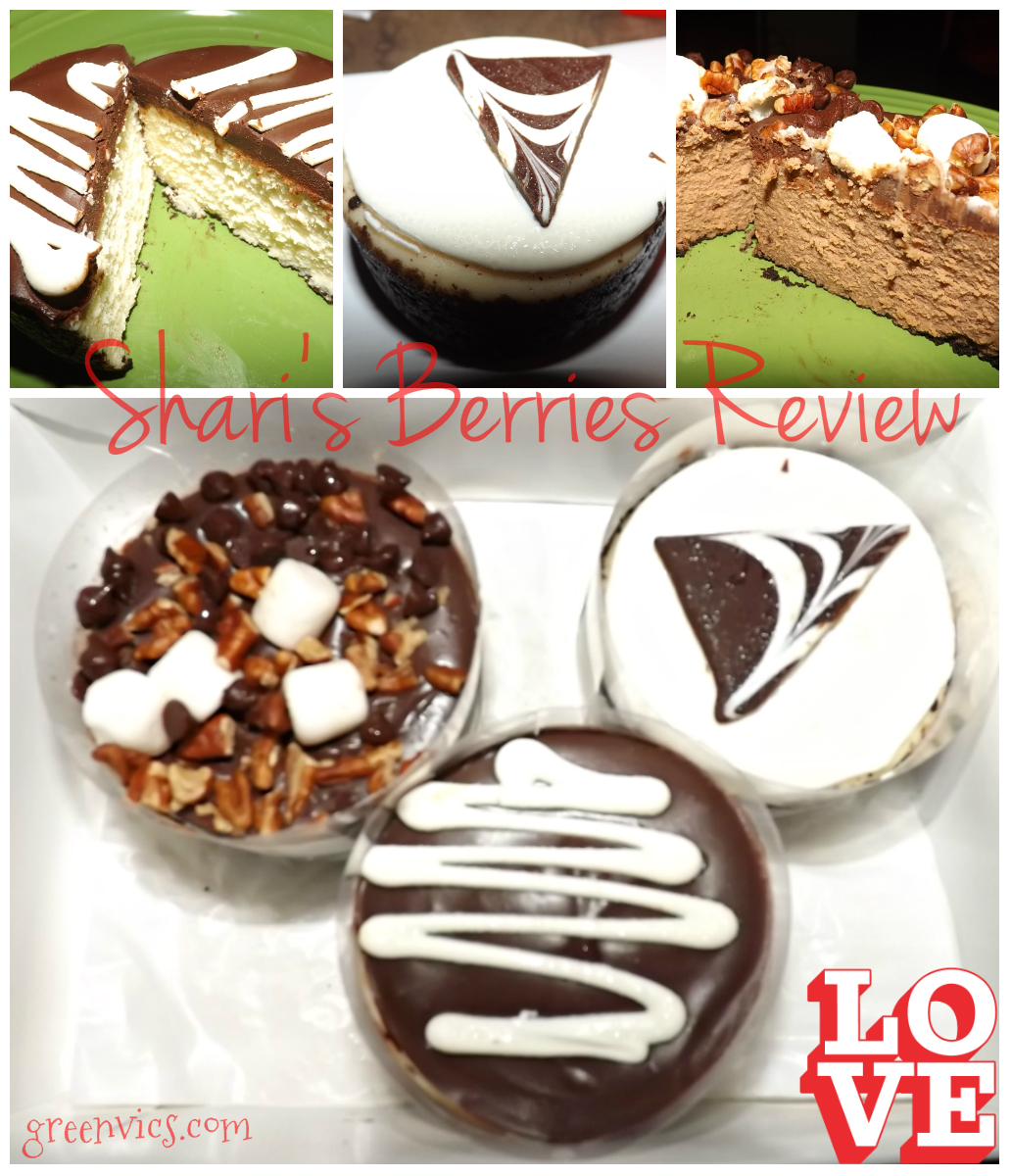 Life According To GreenVics Shari's Berries Cheese Cake Trio With The
