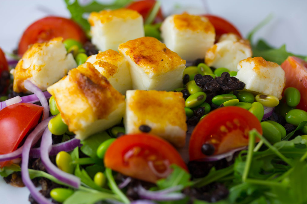 Freestyle Cookery Recipe Halloumi Salad