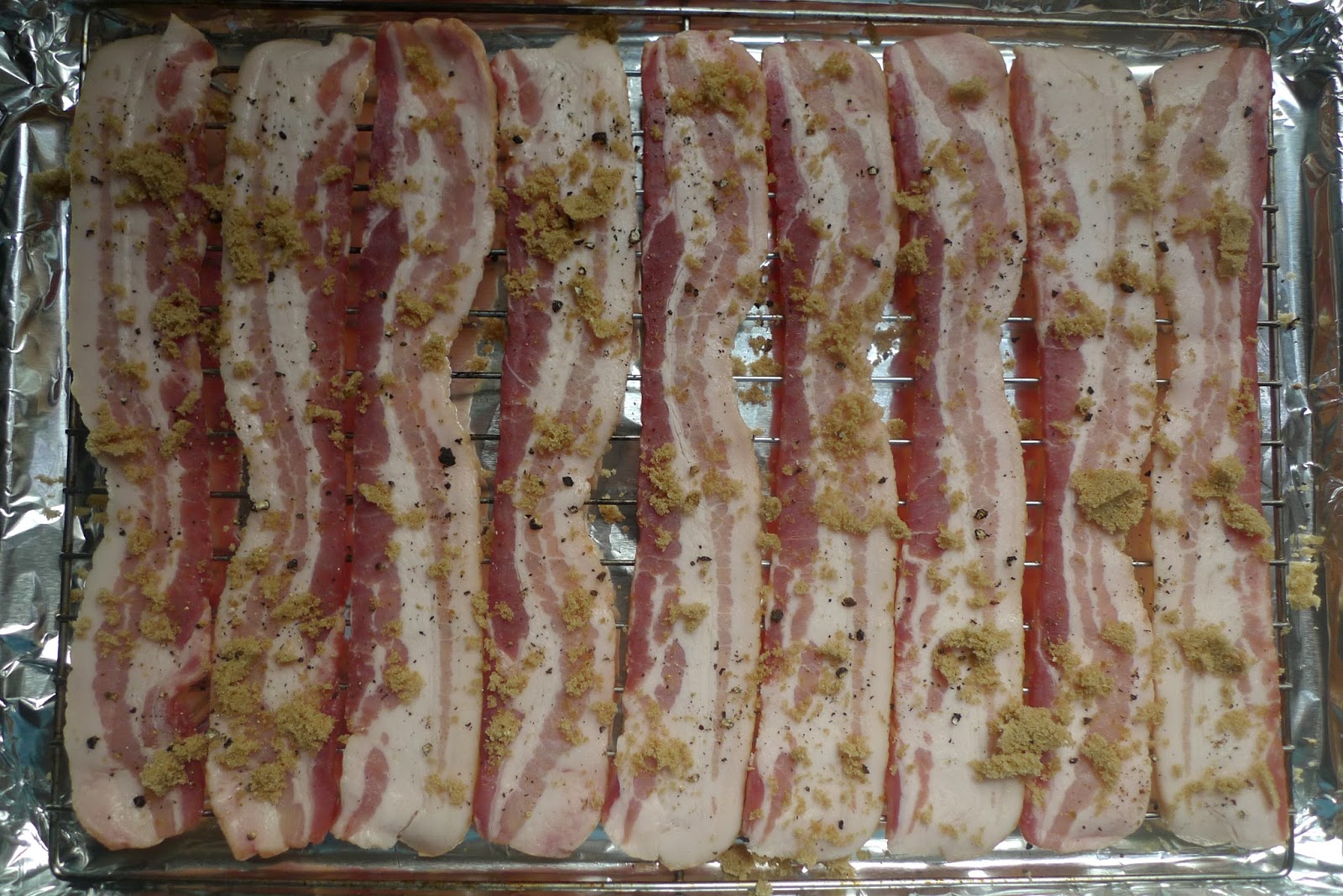 siriously delicious Brown Sugar Peppered Bacon