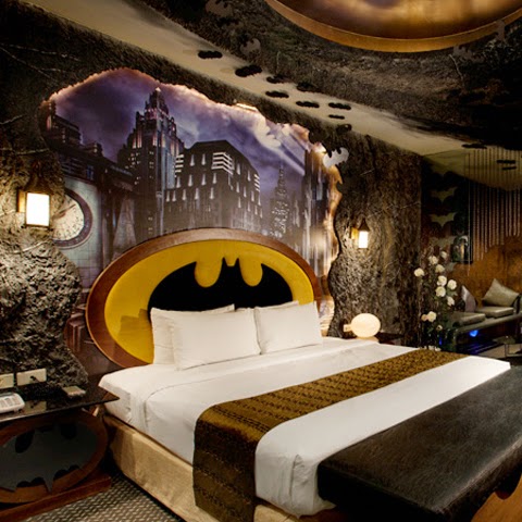 Batcave Hotel Room Gadget Art Design S7eep