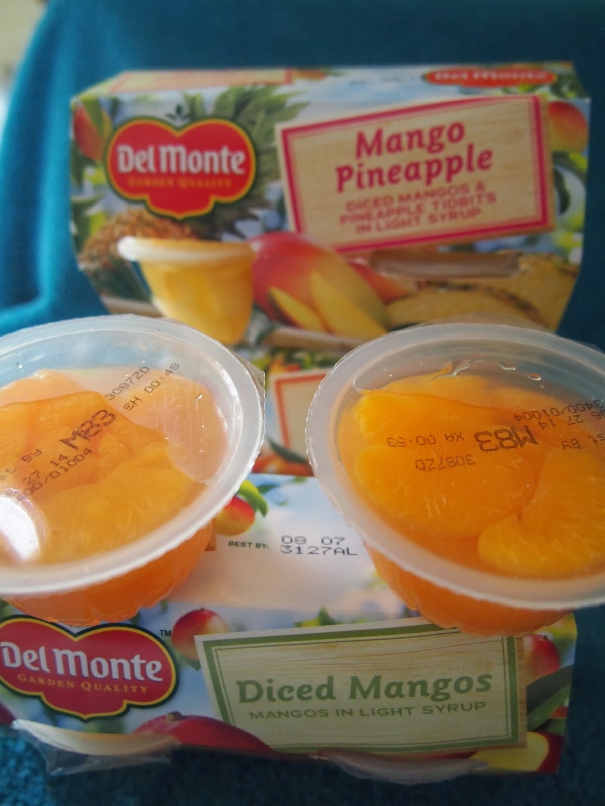 Heck Of A Bunch Del Monte® Fruit Burst® Squeezers and Fruit Cup