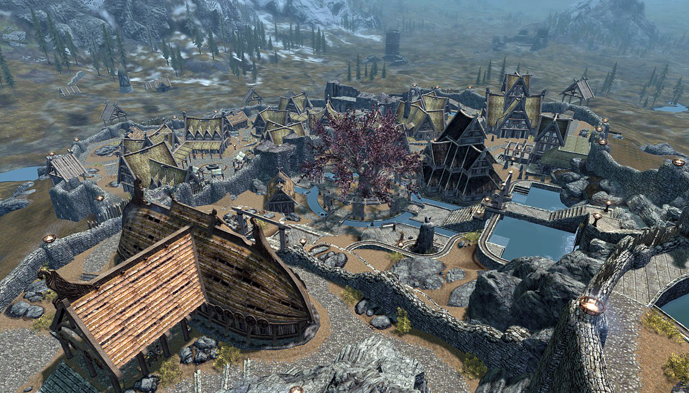 The Art of Architecture Skyrim Architecture Whiterun