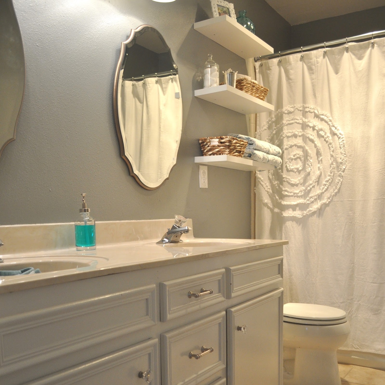 DIY Guest Bathroom Featured on Better Homes and Gardens Jesse Coulter