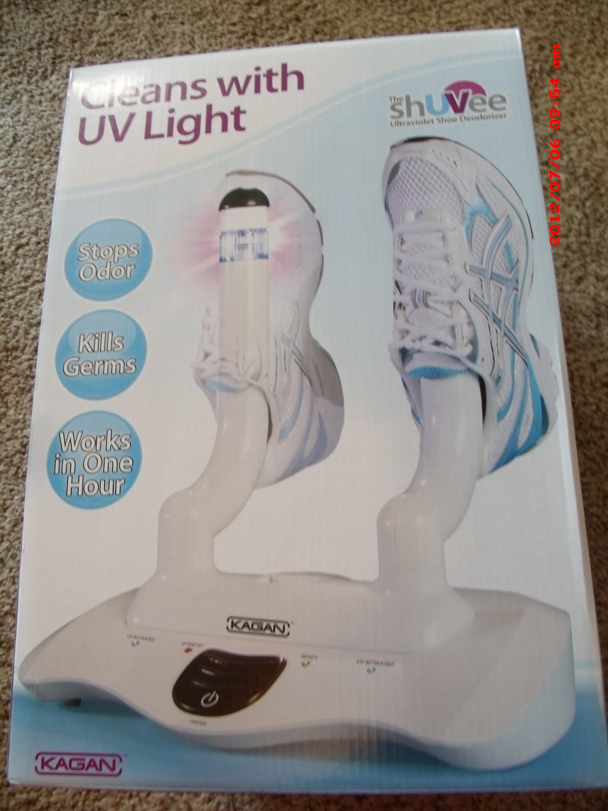 A Lucky Ladybug shUVee™ Ultraviolet Shoe Deodorizer Review and Giveaway