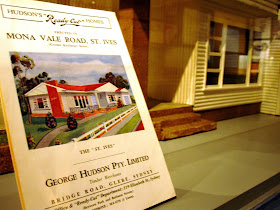 Original pamphlet for the house depicted by the  model 'St Ives' house in the exhibition 'Dream Home Small Home'
