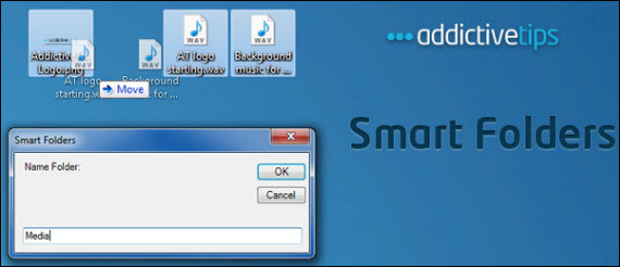 Crea carpetas arrastrando archivos con Smart Folders