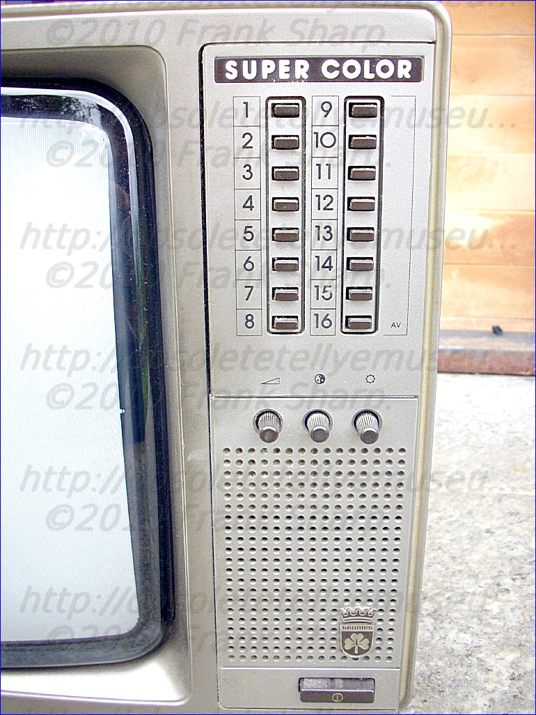 Obsolete Technology Tellye Grundig Super Color C2205 Serie