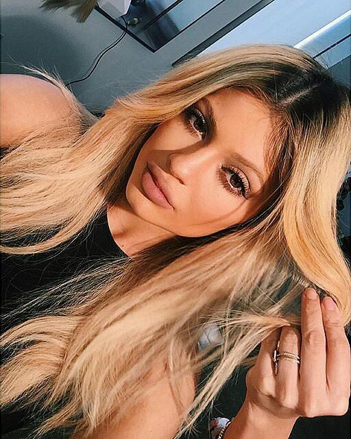 Fashion T H L Kylie Jenner S Blonde Hair