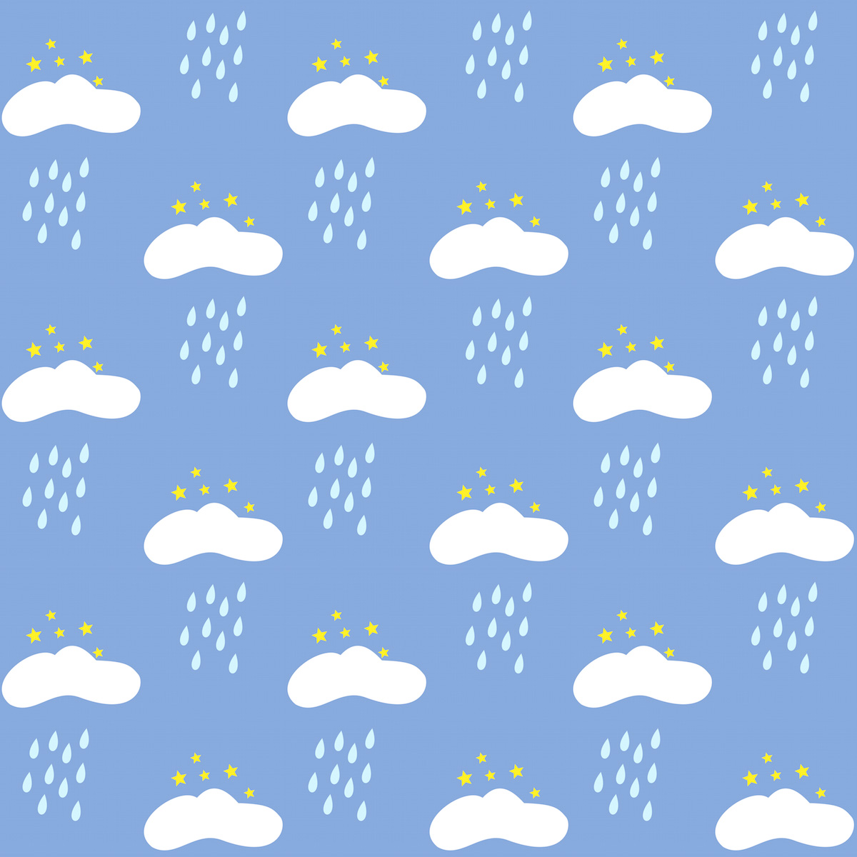 Free digital rainy clouds scrapbooking paper ausdruckbares Geschenkpapier freebie MeinLilaPark