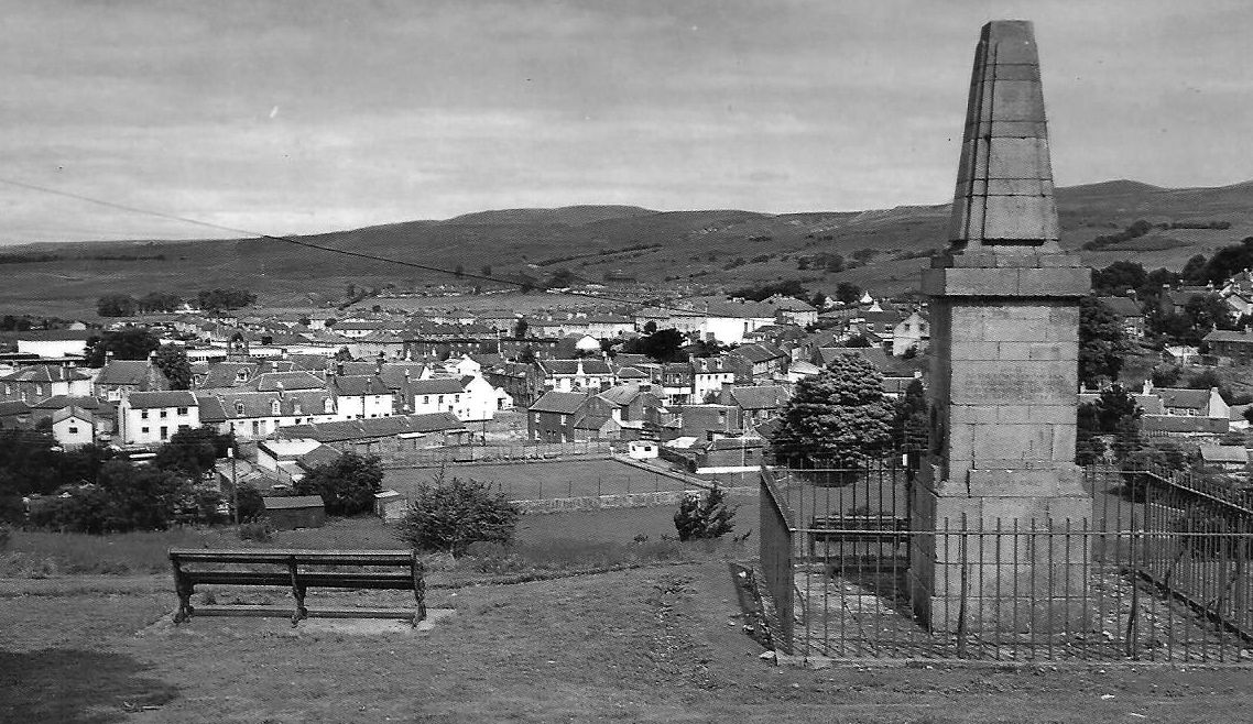 Tour Scotland Photographs Old Photograph War Memorial Dalmellington