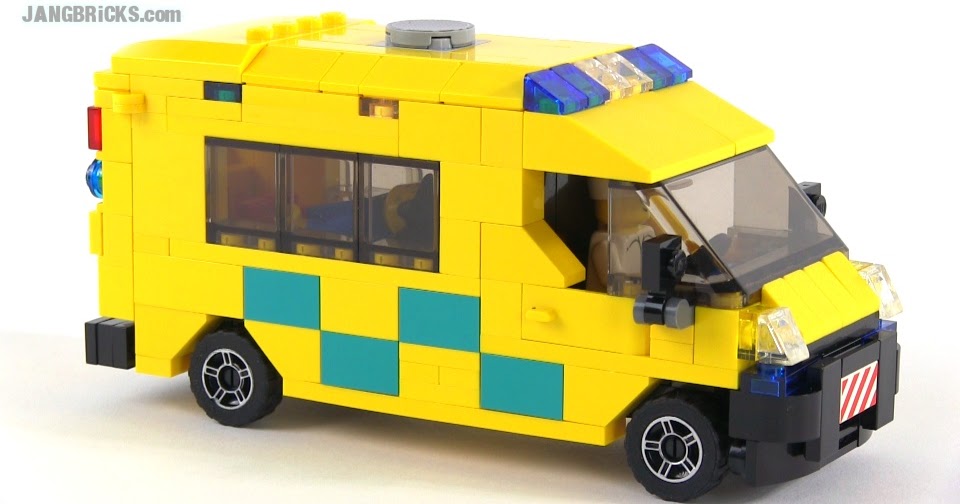 lego custom ambulance