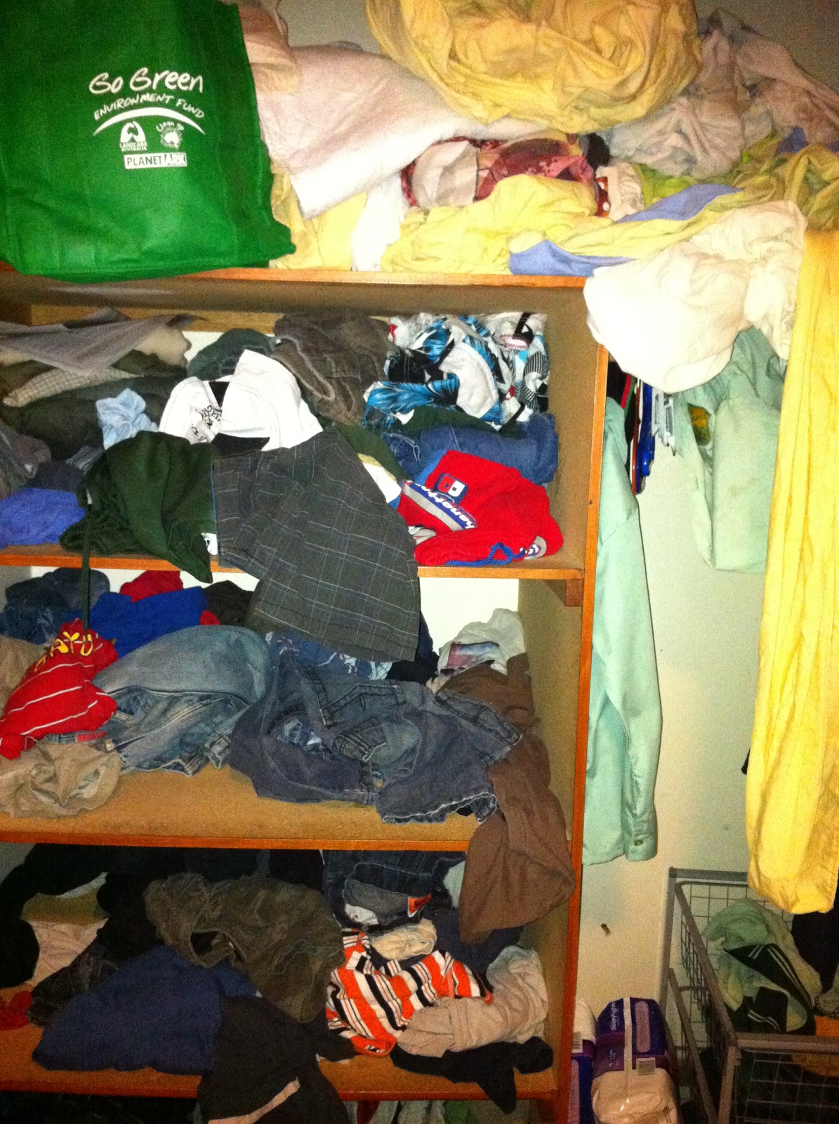 clothes mess