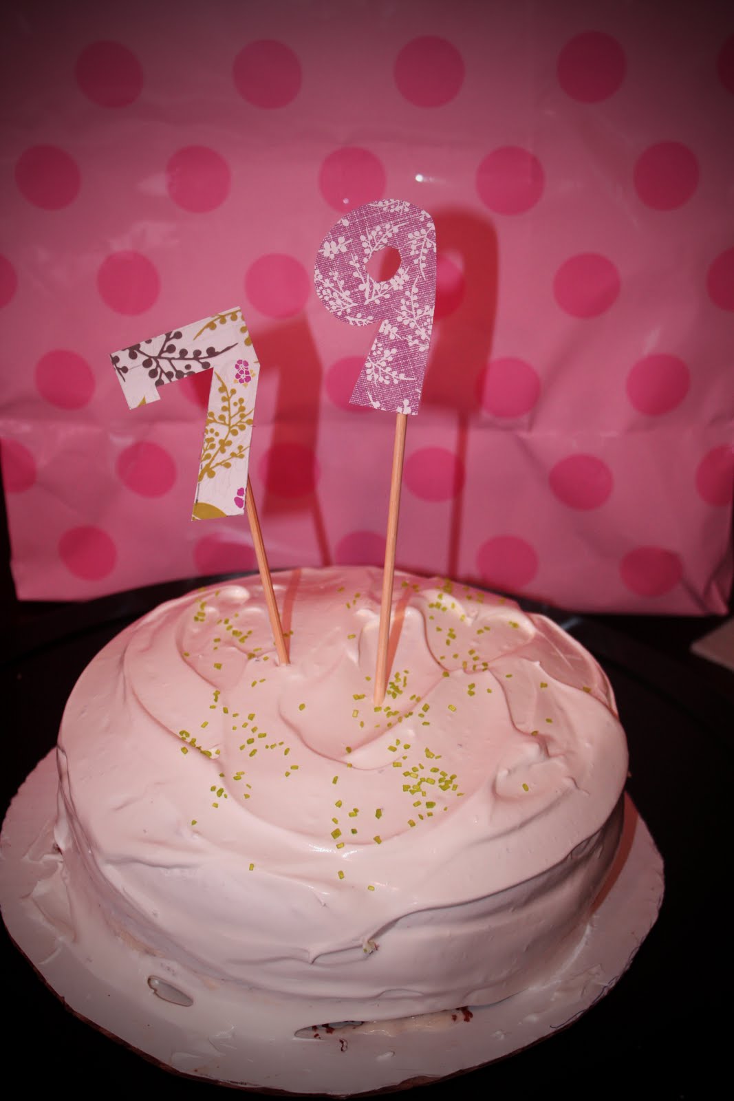 Amy's Craft Bucket My Own Hanging Flowers and Yummy Ice Cream Cake