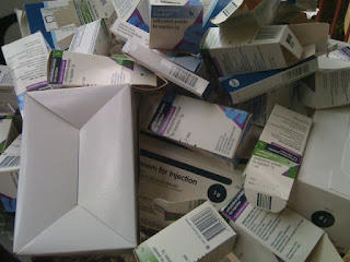 Drug boxes Intravenous Anitbiotics