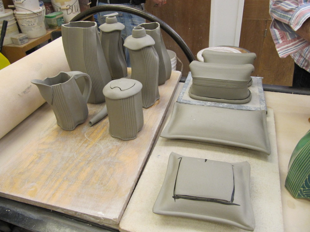 Creative with clay Pottery by Charan Sachar Extruder at