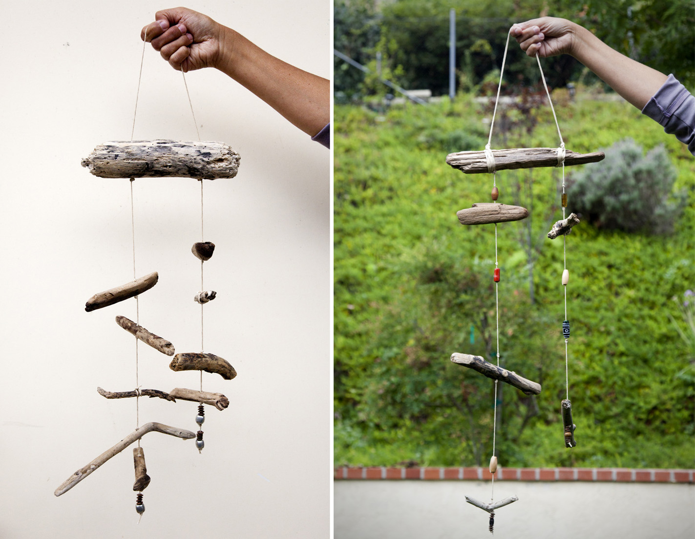 Miniature Rhino DIY Driftwood Mobile