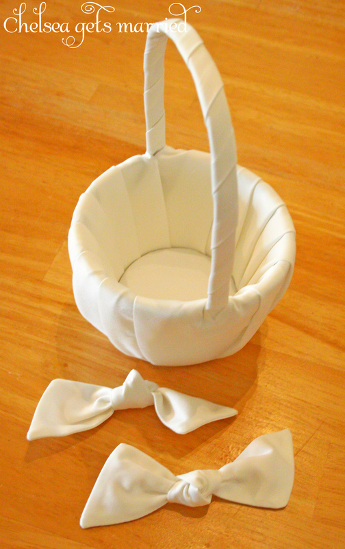 Chelsea Gets Married Flower Girl Basket