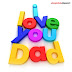 I Love You Dad Quotes Greeting Card For Father
