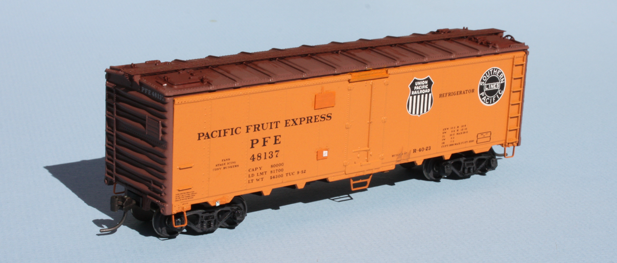 modeling the SP A classic HO scale car kit — one more time