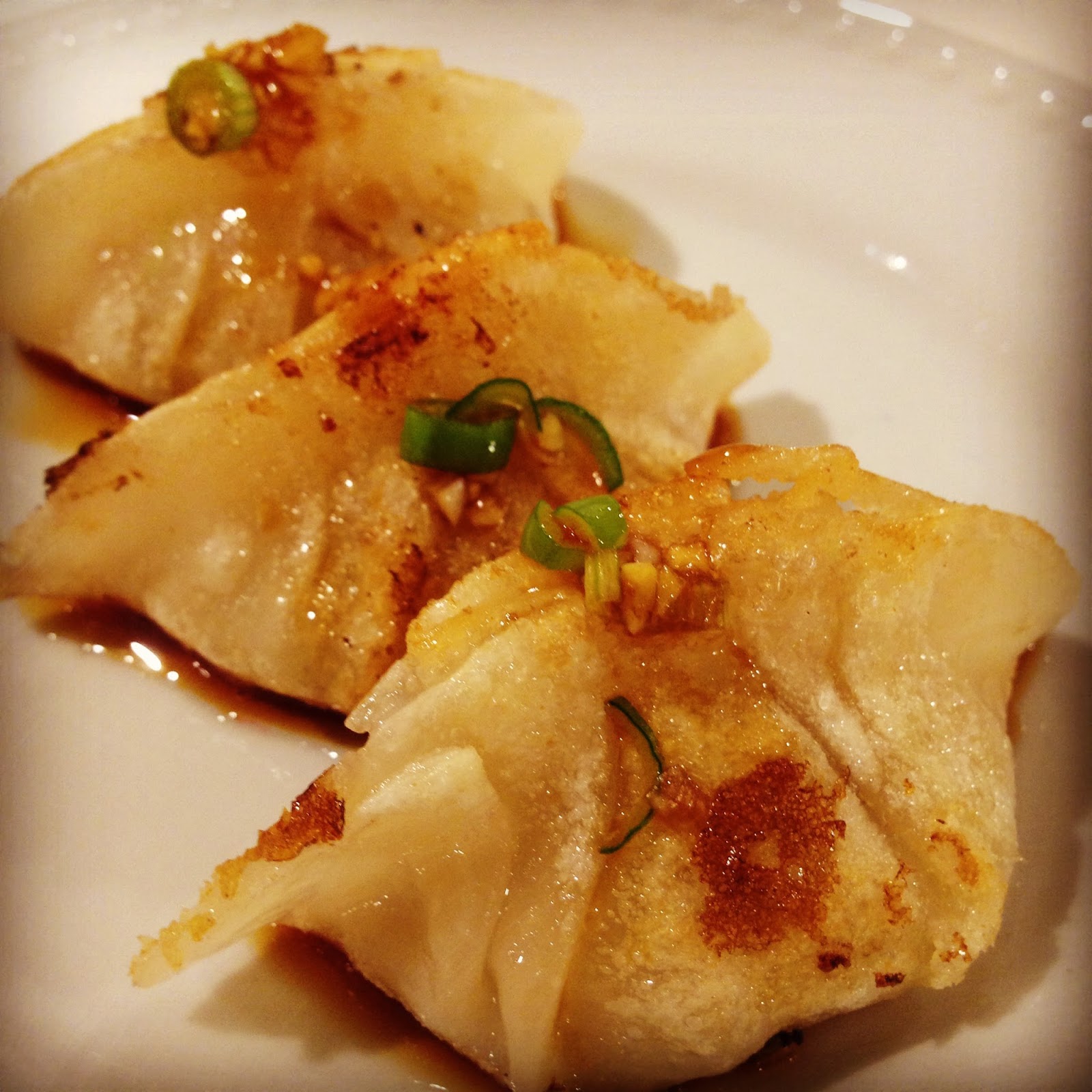 Pan fried pork dumplings via: daianddal.com