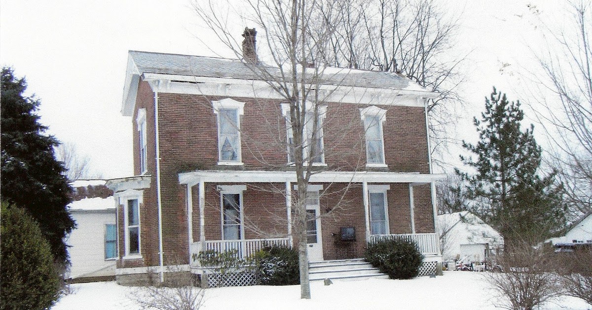 New Vienna Ohio Memories Historic Hause House, built 1874