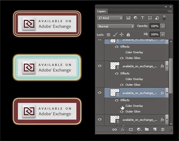 Hide Color Overlay layer effect Hide Color Overlay layer effect