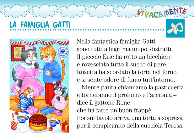 Vivacemente Il Giornalino Del Cuore E Della Mente Filastrocca Sulla Famiglia Gatti