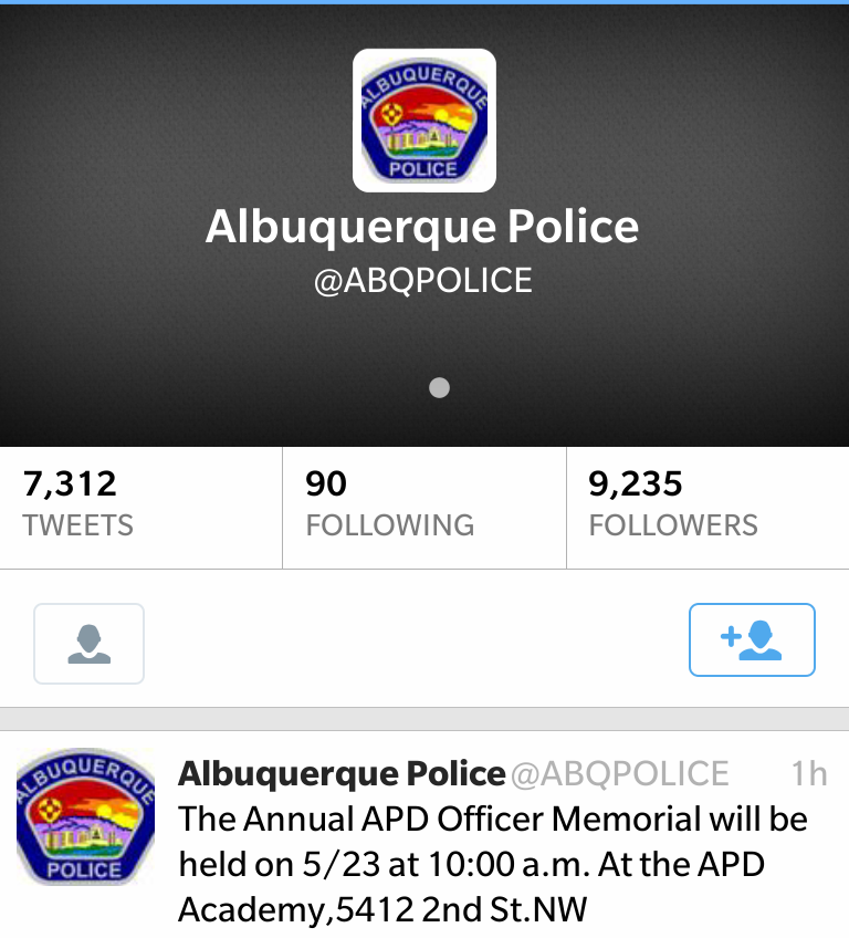 Eye On Albuquerque Fallen, and now Concealed