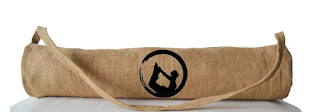  Personalized Yoga Mat Bag with Yoga Pose Embroidery